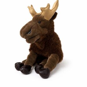 Folkmanis Plush Brown Moose Puppet